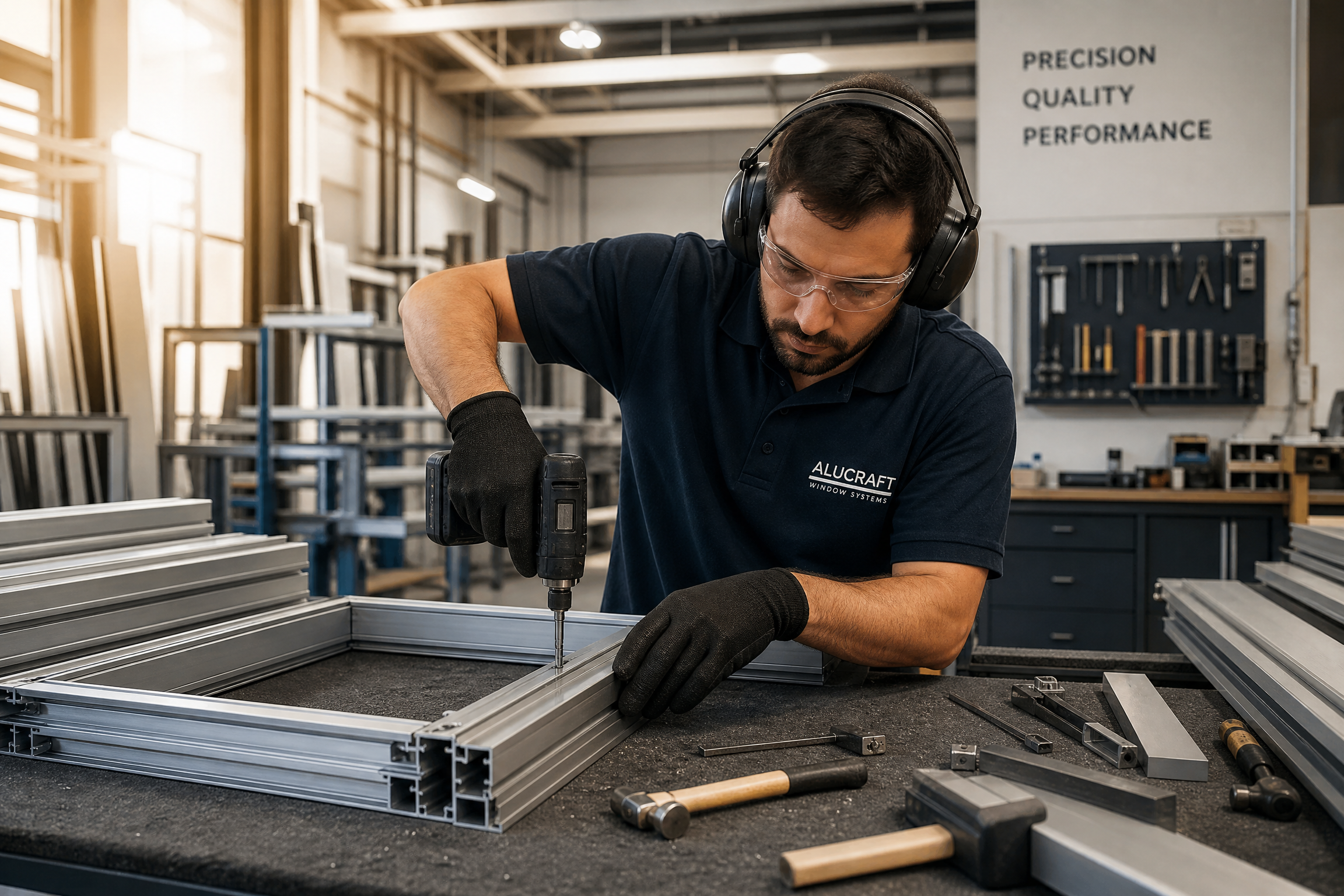 Alvex Aluminium Fabrication Workshop
